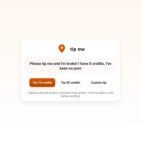 Tip Me (fixed)