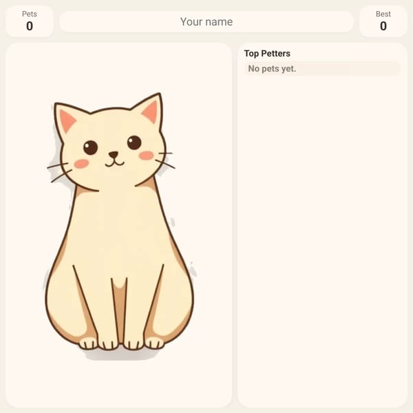 Basic Cat Petter