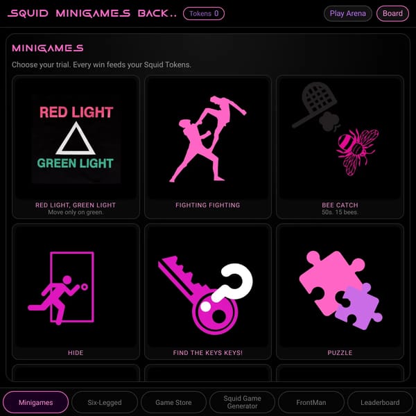 Squid Minigames Back..