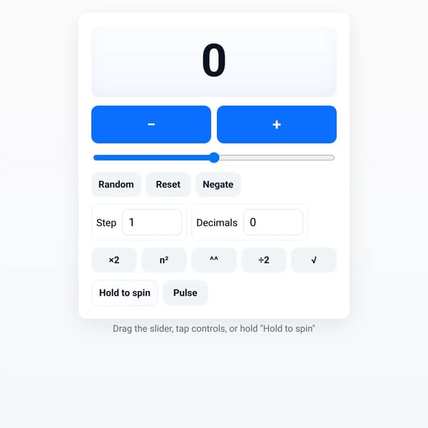 Play with the number