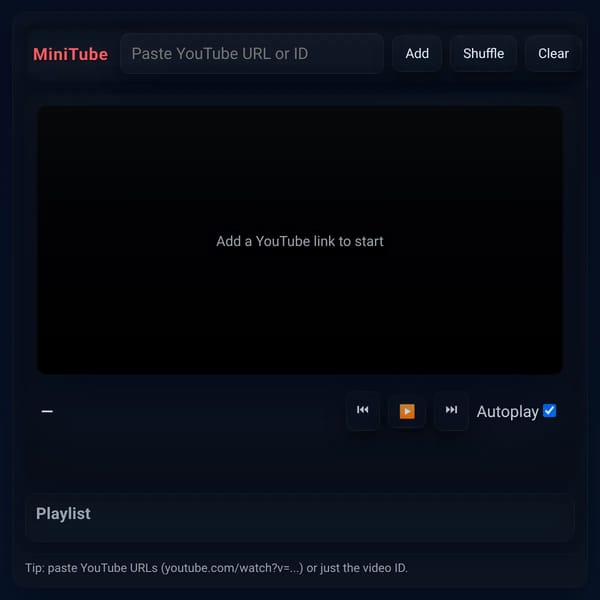 MiniTube