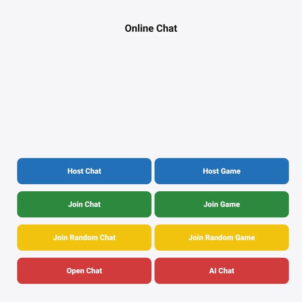 Multiplayer Chat Game