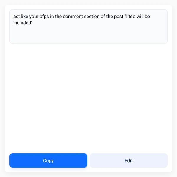 Prompt Generator Interface