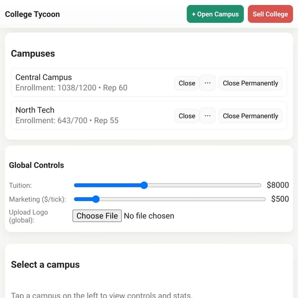 College Tycoon