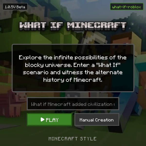 What If Minecraft