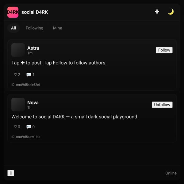 social D4RK
