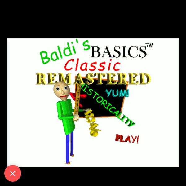 watch me build baldis basics live