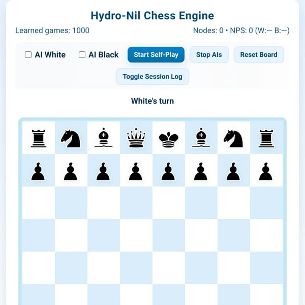 Hydro-Nil PUCT Chess Engine