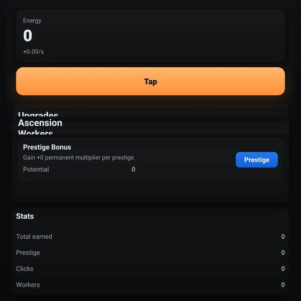 Energy Clicker