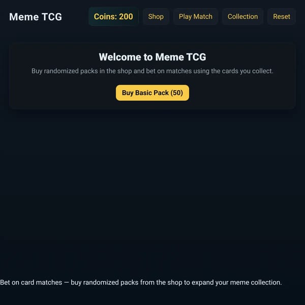 Meme TCG