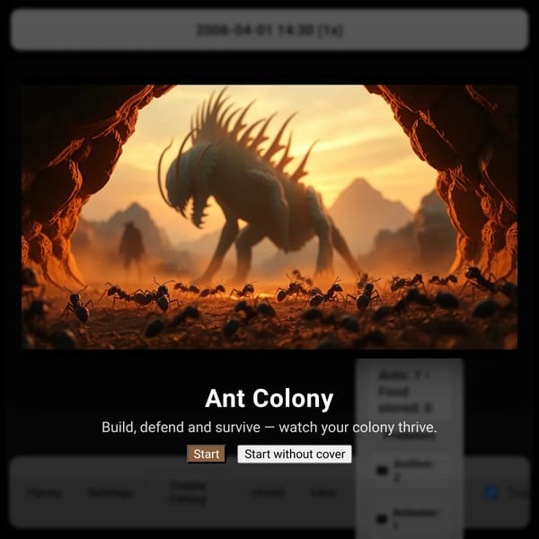 Ant Colony Simulation