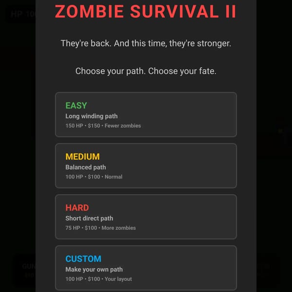 Zombie Survival II