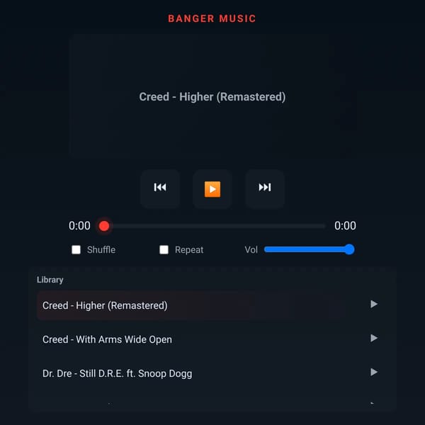 BANGER MUSIC