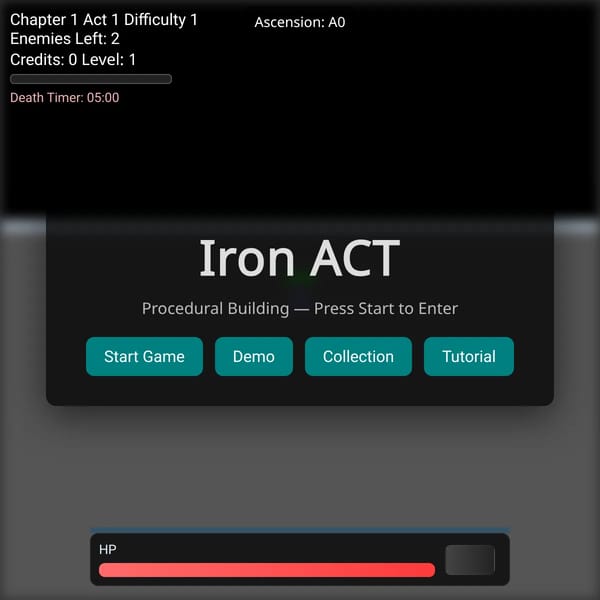 Iron Act - Roguelite Shooter