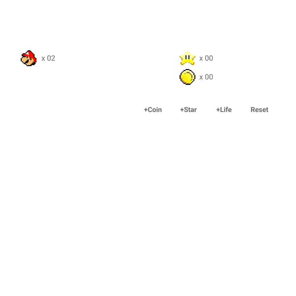 SM64 Beta HUD Recreation