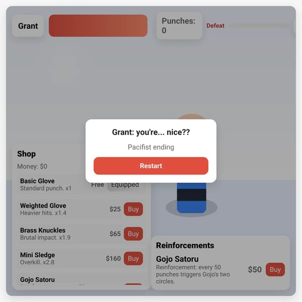 Punch Grant Simulator