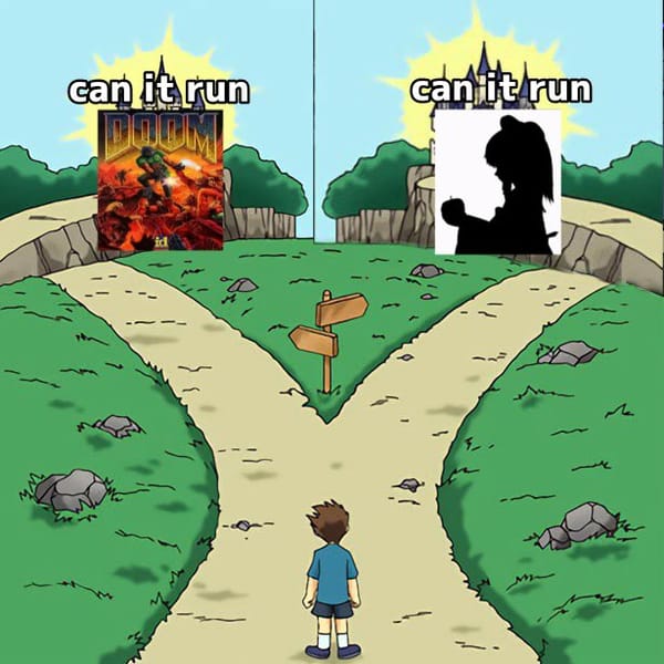 talking homer but you could literally play doom