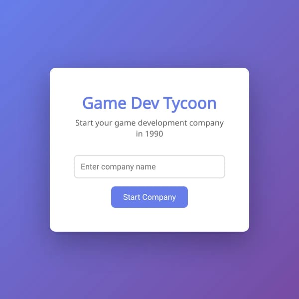 Game Dev Tycoon