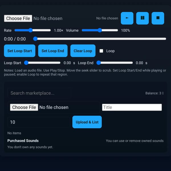 audio marketplace