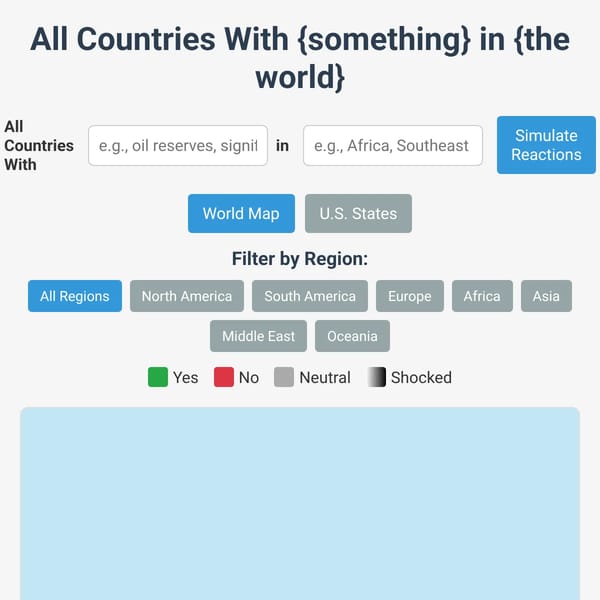 The Worlds Reactions