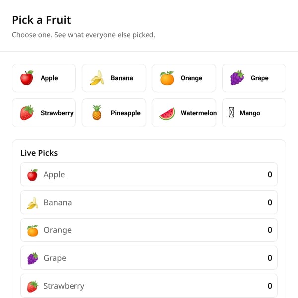 Fruit Pick