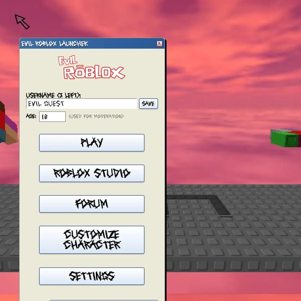 Evil Roblox V2