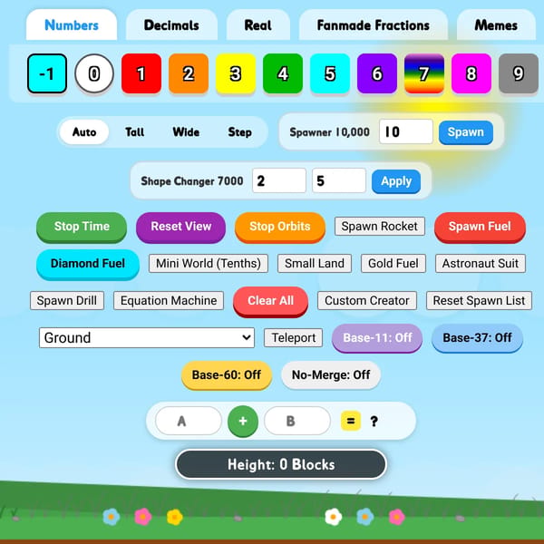 Numberblocks Playground