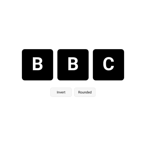 BBC Logo and Accessibility Controls