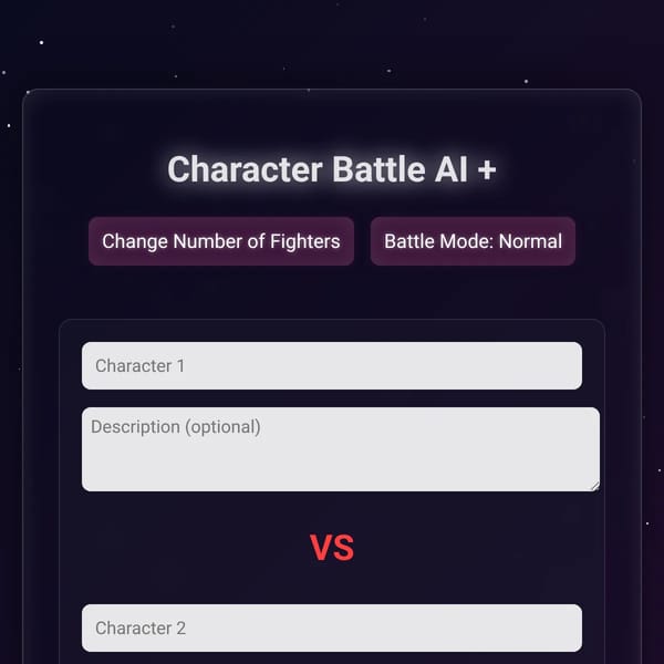 Character Battle AI +