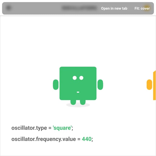 Chrome Music Lab - Oscillators