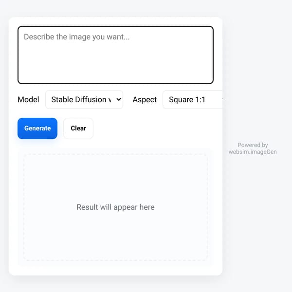 Free AI Image Generator