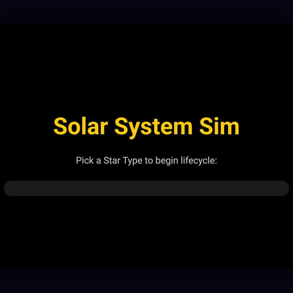 Solar System Simulation