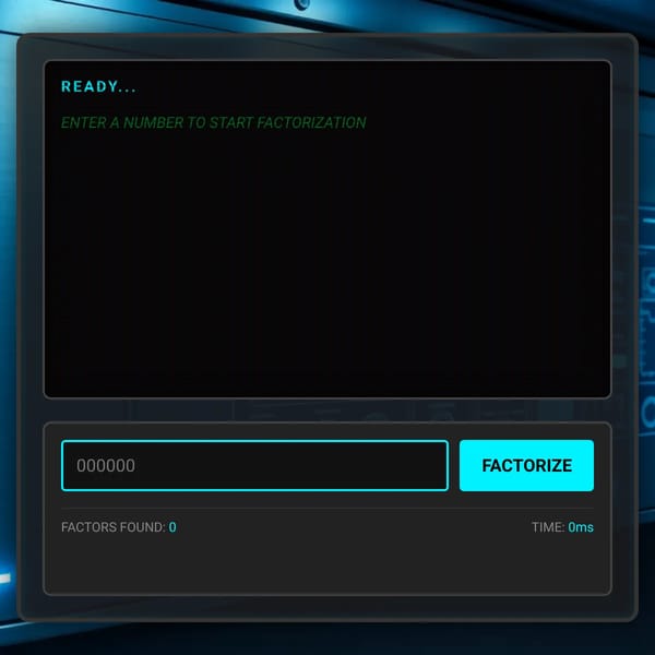 Factor Machine Simulation