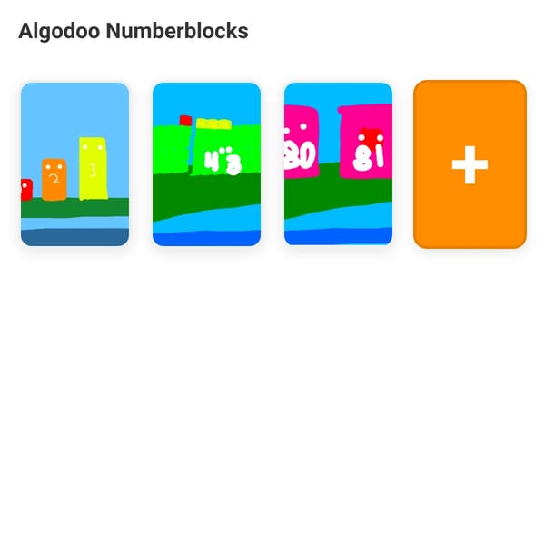 Algodoo Numberblocks