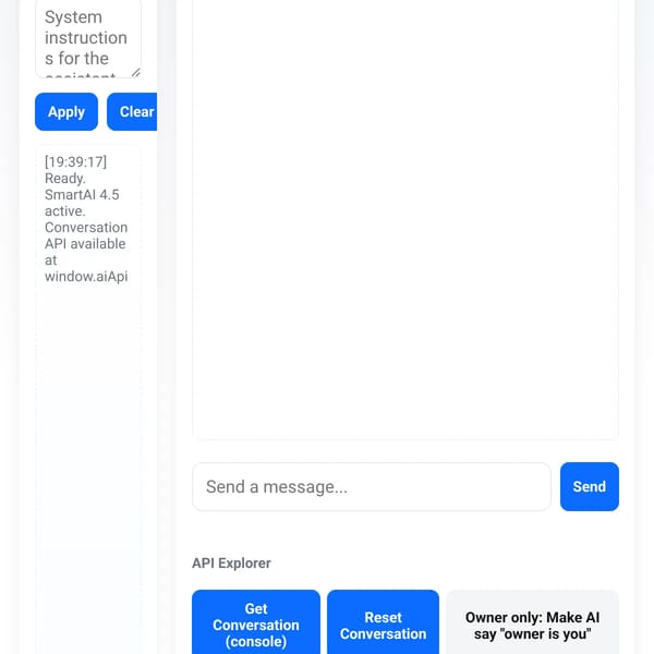 Smart AI + API