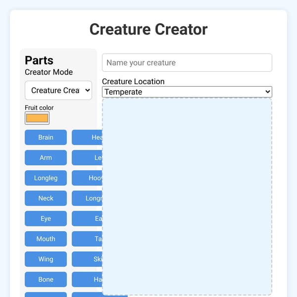 Organism Creator