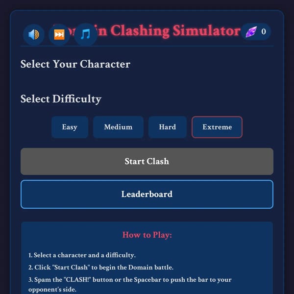 Domain Clashing Simulator