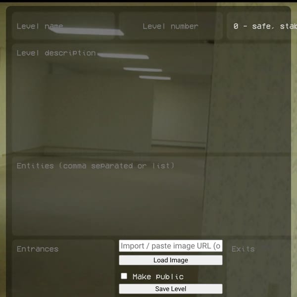Backrooms Generator (Looks better on pc)
