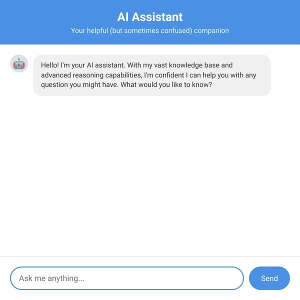 Dumb AI Assistant