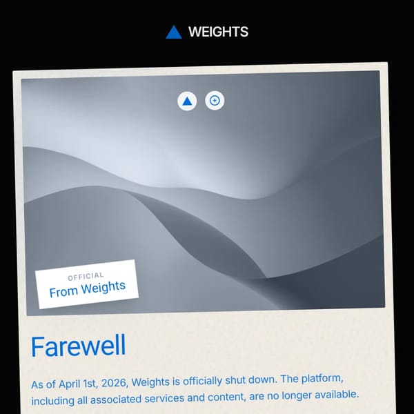 Weights.gg Shutdown (RECREATION)