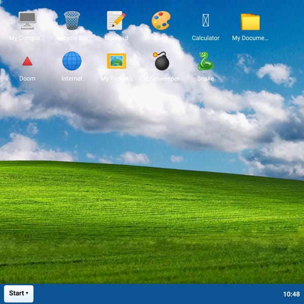Windows XP — Mini Desktop