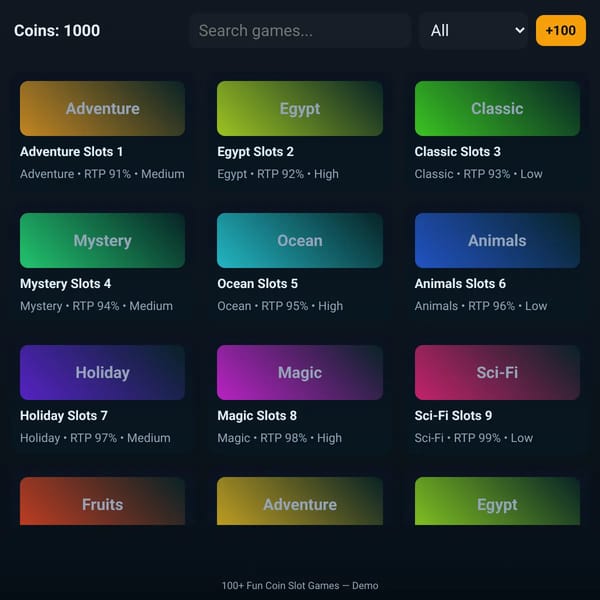 Coin Slots