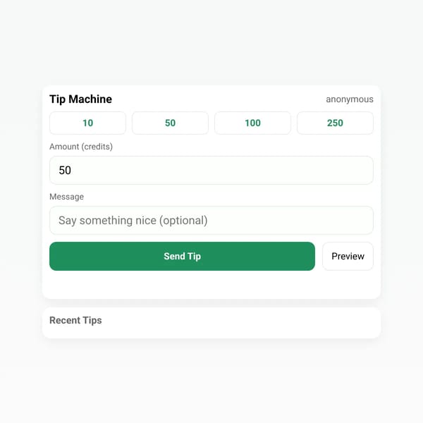 Tip Machine