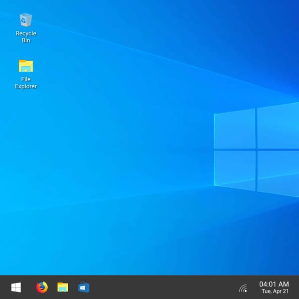 Windows 10 (Kinda)