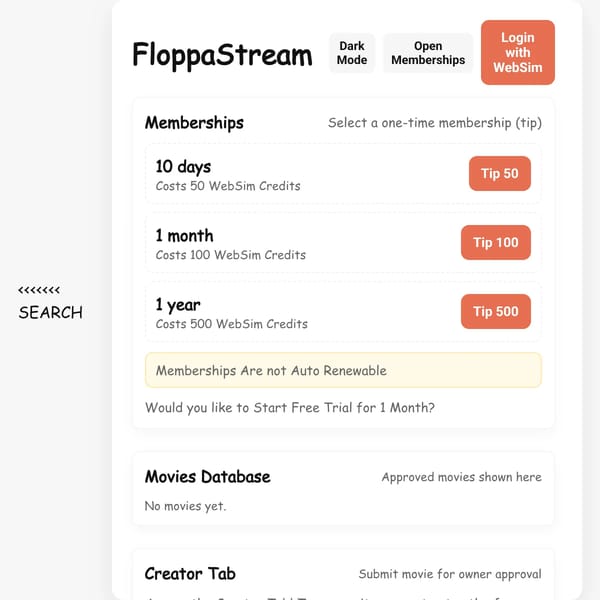 FloppaStream