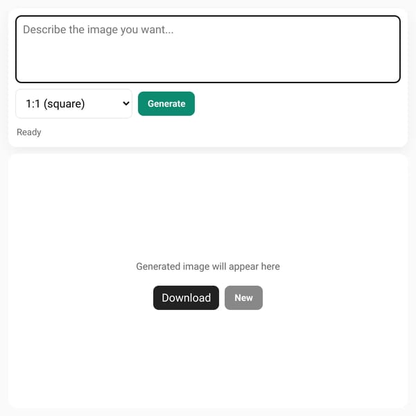 Image Generation Tool