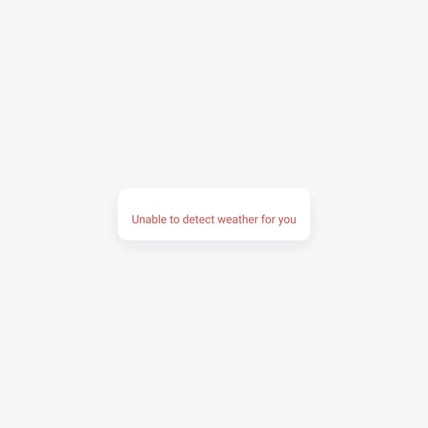 Weather Detect