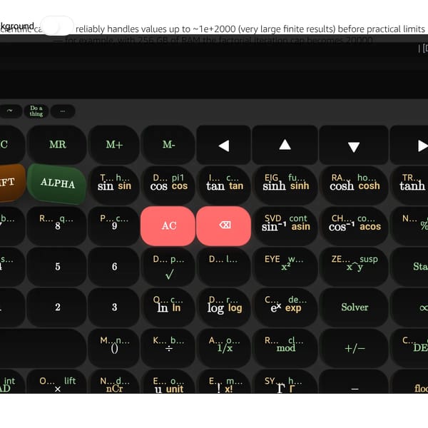 Vaplumo Scientific calculator