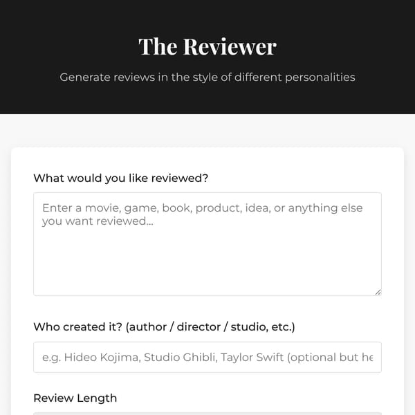 The Reviewer