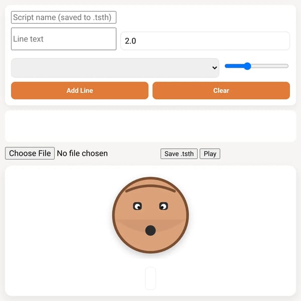 Talking Sackboy — Script Creator